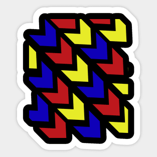 Mr Different float of pride Sticker